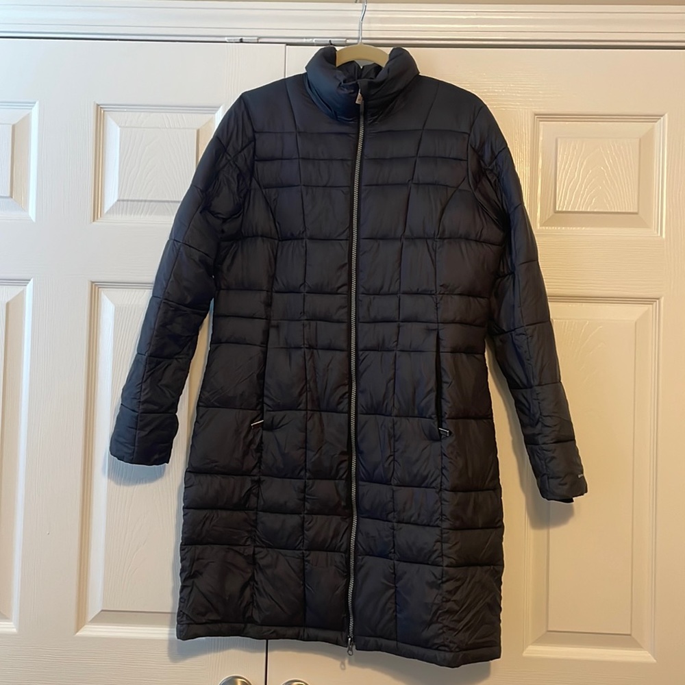 Columbia Hooded Mid-Length Omni-Heat Jacket